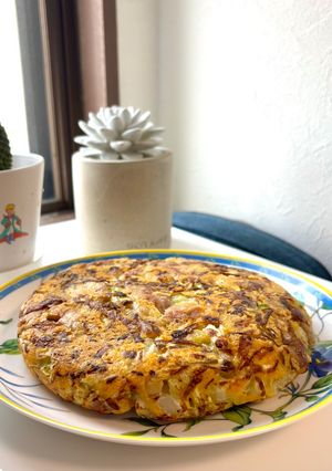 豚こま肉とキャベツ☆サクふわチーズ焼き-レシピのメイン写真