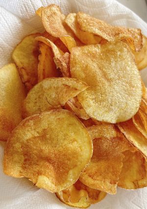 子どもが喜ぶ⭐︎ポテトチップス-レシピのメイン写真