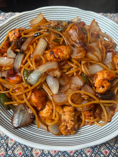 スパゲティ・カシューナッツ炒め-レシピのメイン写真
