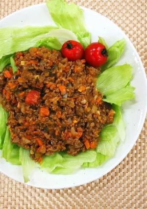 フルーティーな梨入りドライカレー-レシピのメイン写真