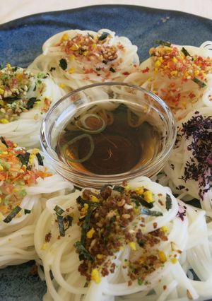 そうめんのおいしい薬味-レシピのメイン写真