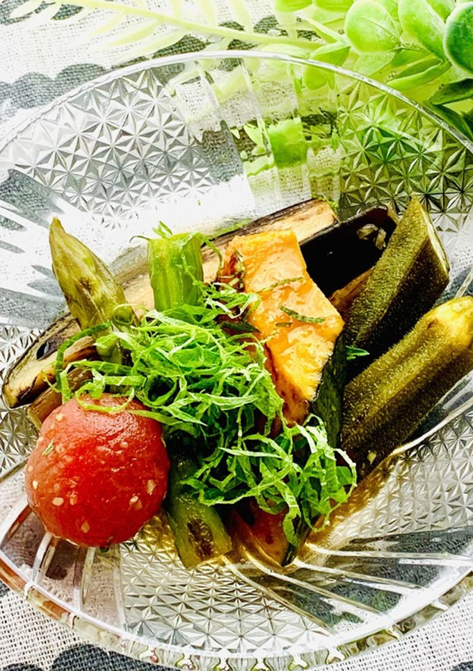 夏野菜の焼き浸し-レシピのメイン写真