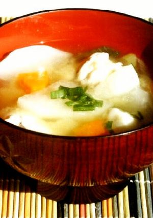 アンコウの味噌汁-レシピのメイン写真