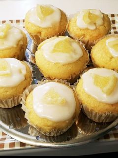 卵白とHMで作るはちみつレモンマフィン-レシピのメイン写真