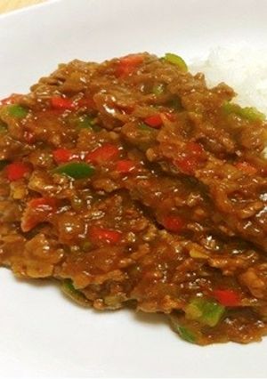 簡単かさましキーマカレー-レシピのメイン写真