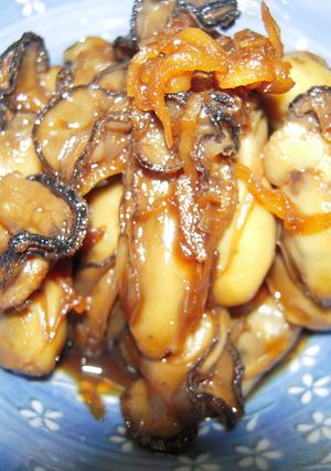 カキのしぐれ煮-レシピのメイン写真