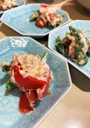 大量消費！トマトオクラツナマヨサラダ-レシピのメイン写真