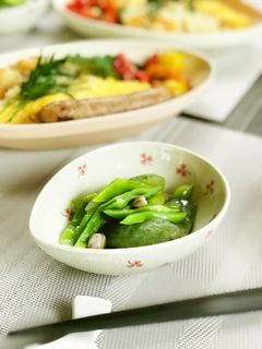 ♡ささげの刺身こんにゃく炒め煮♡-レシピのメイン写真