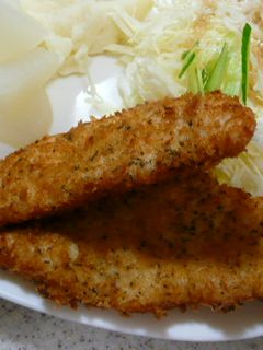 ささみでチキンカツ-レシピのメイン写真