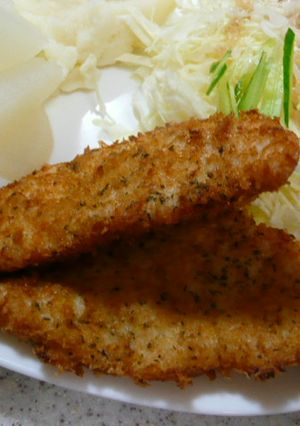 ささみでチキンカツ-レシピのメイン写真