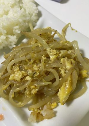 もやし卵-レシピのメイン写真