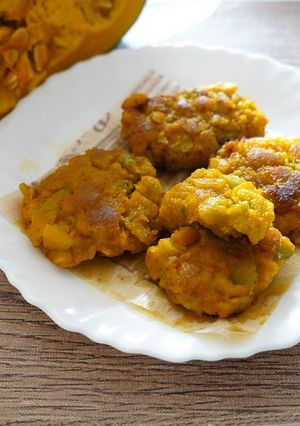 大量消費にも♪カレー味ハッシュドかぼちゃ-レシピのメイン写真