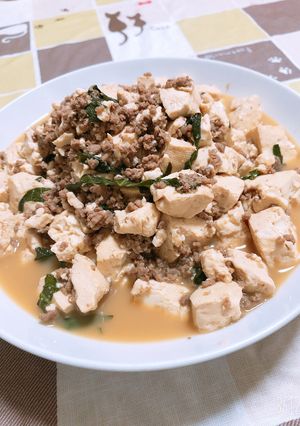 豆腐と大葉のそぼろ煮-レシピのメイン写真
