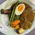食べ応えのある#山盛り#野菜の#夏カレー