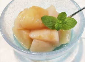 【食品ロス】見切り品完熟桃コンポート-レシピのメイン写真