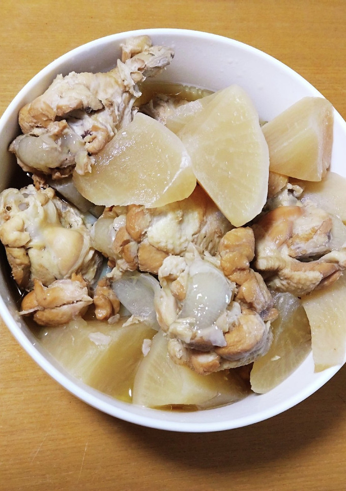 圧力鍋で簡単!!大根と手羽元のさっぱり煮-レシピのメイン写真
