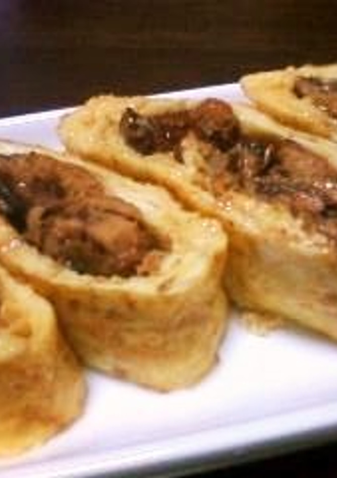う巻き風☆サンマの蒲焼缶で卵焼き-レシピのメイン写真