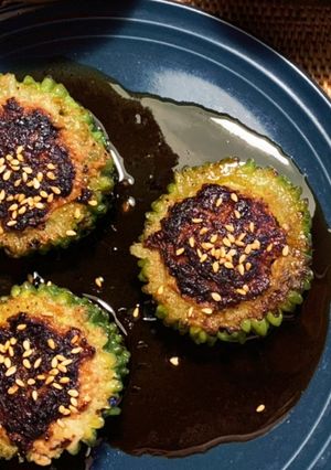 大きな口でゴーヤを食べよう-レシピのメイン写真
