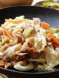 豚肉とキャベツのポン酢炒め-レシピのメイン写真