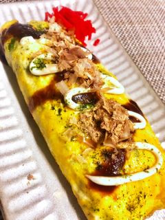 ネギとチーズのとん平焼き、簡単節約!-レシピのメイン写真