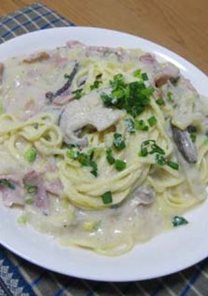 ヘルシーなのにクリーミィ☆豆乳パスタ-レシピのメイン写真