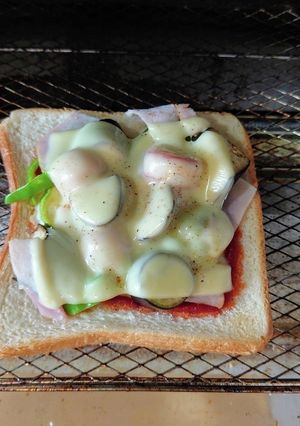 夏野菜ゴロゴロチーズトースト-レシピのメイン写真