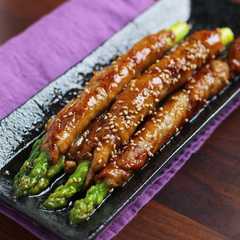 A picture of 【作り置き】肉巻きアスパラの照り焼き.