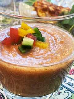 ☆簡単ヘルシー 飲むサラダ"ガスパチョ"-レシピのメイン写真