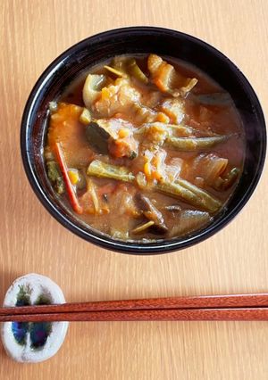 残ったカレーでつくる「カレーうどん」-レシピのメイン写真