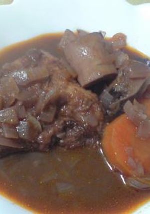 コック・オゥ・ヴァン（鶏肉の赤ワイン煮）-レシピのメイン写真