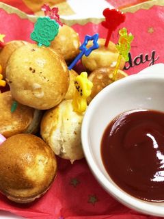 たこ焼き器でアメリカンドッグ-レシピのメイン写真