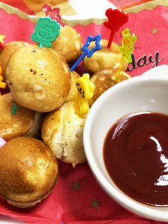 たこ焼き器でアメリカンドッグ-レシピのメイン写真