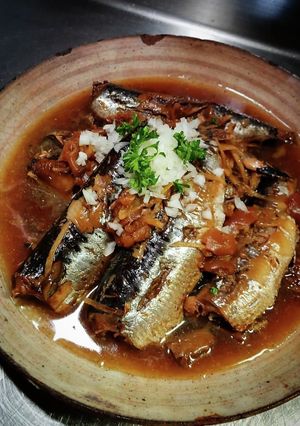 鰯の梅生姜で醤油煮〜❨(@≧↺≦@)❩/-レシピのメイン写真
