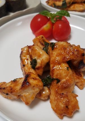 お二人さんの☆鶏胸肉のオーロラソース焼き-レシピのメイン写真