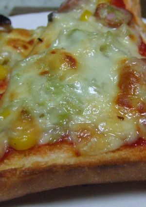 Barの冷凍ピザトースト-レシピのメイン写真