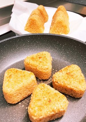シンプルが一番、我が家の絶品焼きおにぎり-レシピのメイン写真