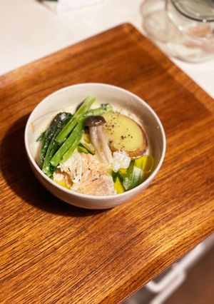 ほっこり♡とりわけ可　鮭のクリームスープ-レシピのメイン写真