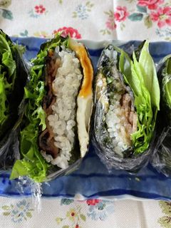 折りたたみおにぎらず-レシピのメイン写真