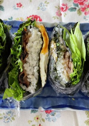 折りたたみおにぎらず-レシピのメイン写真