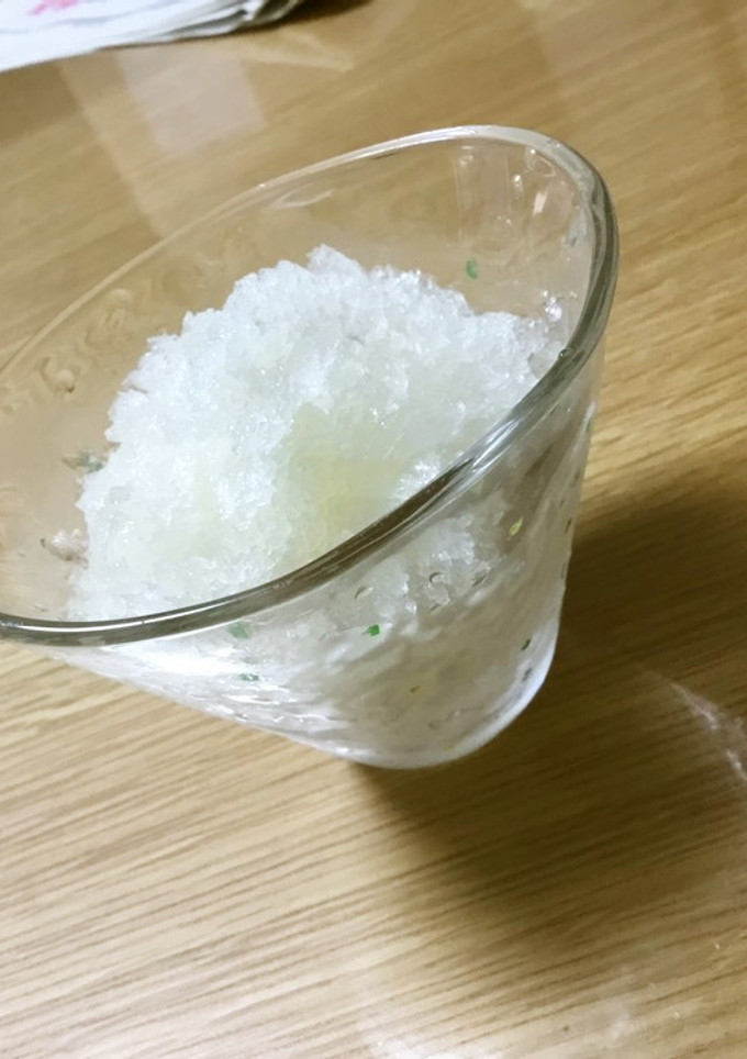 レモネードかき氷 （かき氷器が必要）-レシピのメイン写真