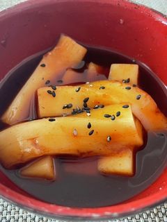 お餅でトッポギ風-レシピのメイン写真