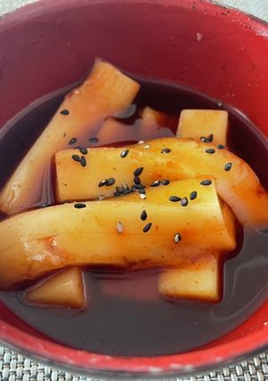 お餅でトッポギ風-レシピのメイン写真