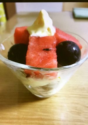 アメリカ風パフェ-レシピのメイン写真