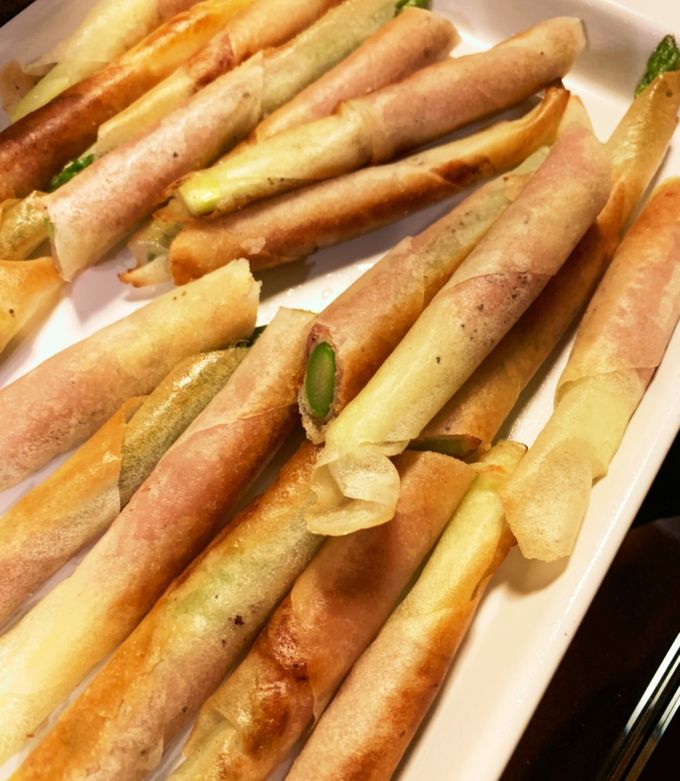 生ハムとアスパラの春巻き-レシピのメイン写真