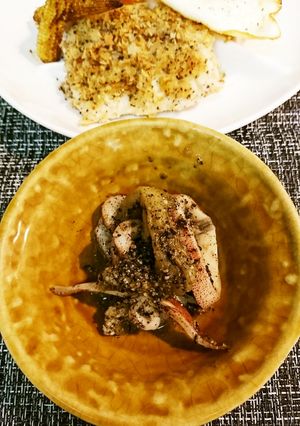 イカとナスのゴマ酢和え-レシピのメイン写真
