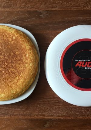 直径約30cm！特大パンケーキ★-レシピのメイン写真