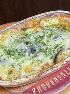 鍋不使用・茄子のトマトグラタン-レシピのメイン写真
