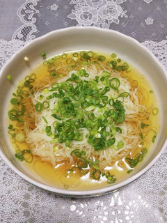 だし道楽でぶっかけそうめん-レシピのメイン写真