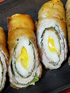 ちくわチーズの豚バラ巻き-レシピのメイン写真
