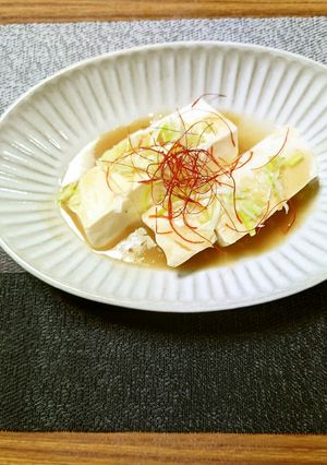 ヨウサマの減塩中華風あんかけ豆腐-レシピのメイン写真